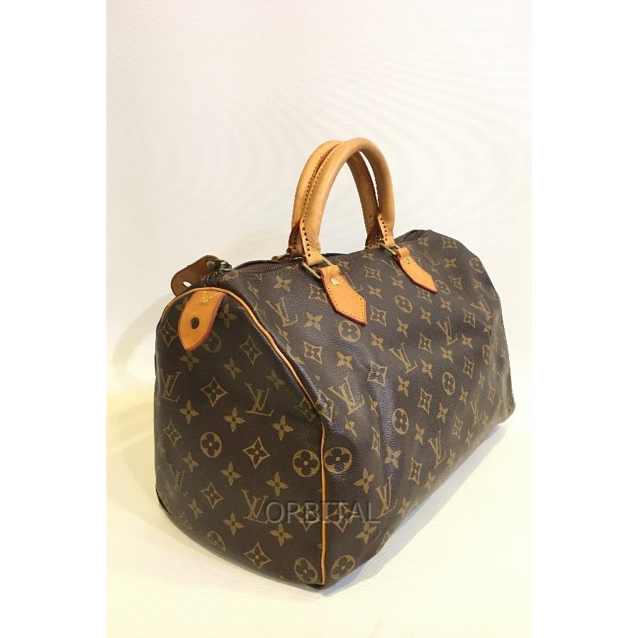 二子玉) Louis Vuitton ルイヴィトン M41524 スピーディ35 モノグラム