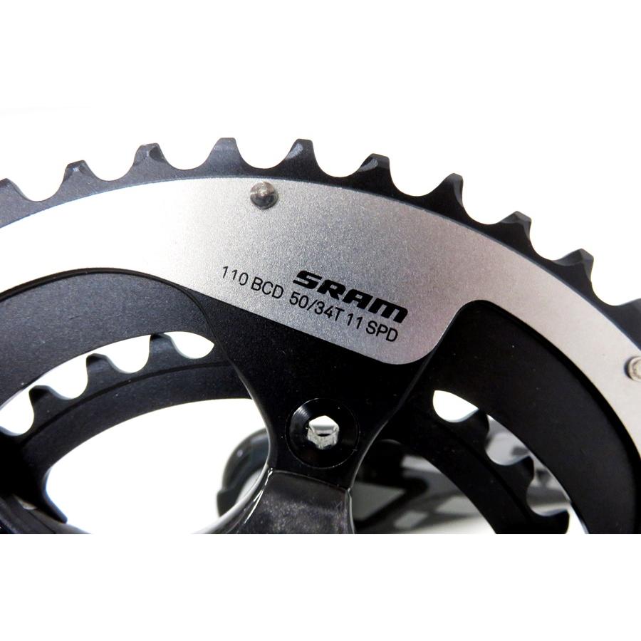 スラム SRAM レッド RED クランクセット 170mm 50-34T BCD110mm