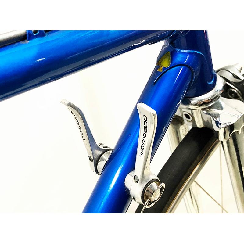 ズノウ ZUNOW クロモリロードバイク SHIMANO 600 ブルー : サイクル