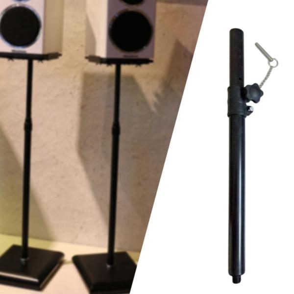 サブウーファースピーカー用スピーカーポールエクステンダー35mmポール