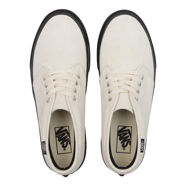 VANS（ヴァンズ） CHUKKA チャッカ V49CF SUEDE WHITE/BLACK : ABC