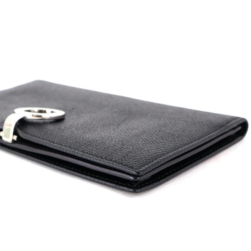 BVLGARI（ブルガリ） 財布 二つ折り長財布 札入れ ロゴクリップ レザー