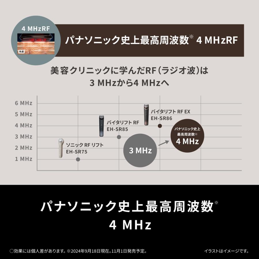 Panasonic（パナソニック） リフトケア美顔器 EMS バイタリフトRF EX