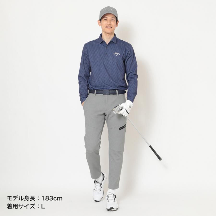 Callaway（キャロウェイ） ゴルフウェア 長袖シャツ 秋 冬 ロゴ
