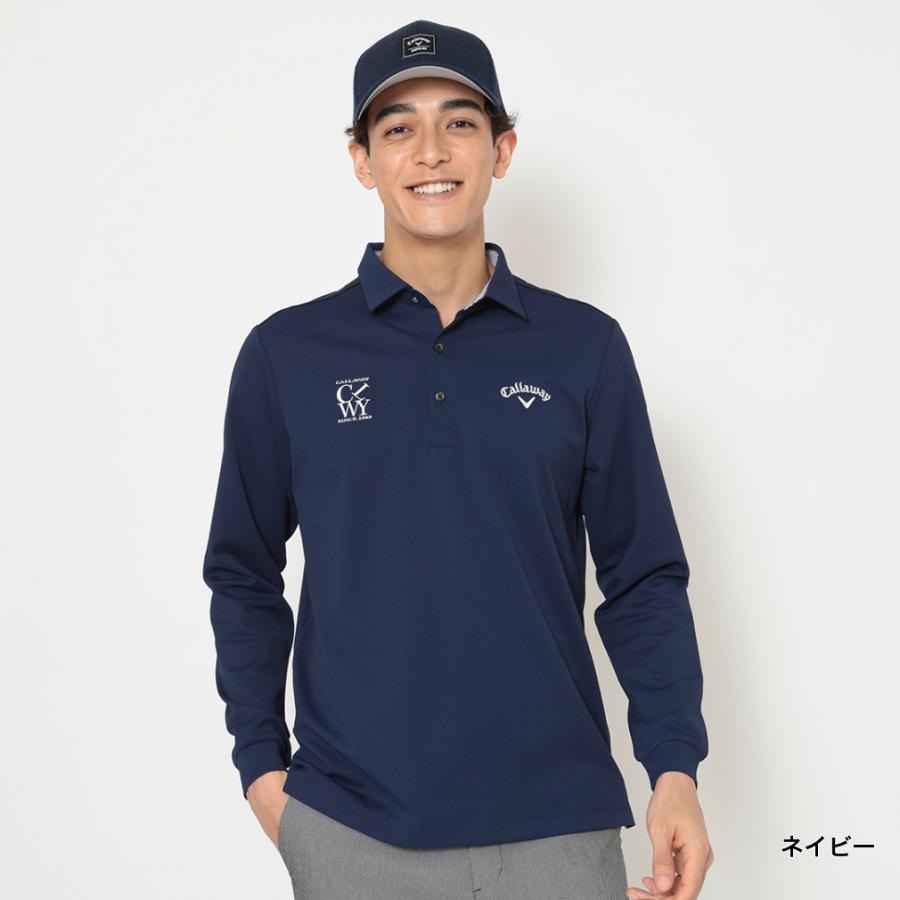 Callaway（キャロウェイ） ゴルフウェア 長袖シャツ 秋 冬 オニカノコ