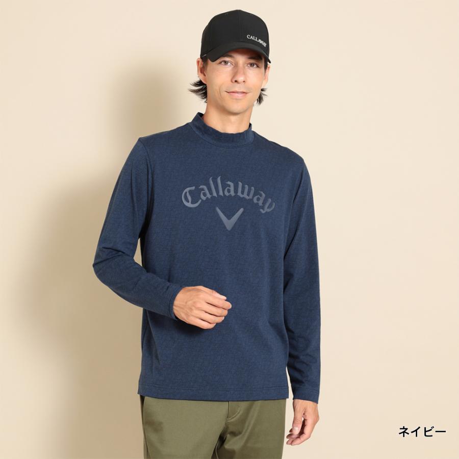 Callaway（キャロウェイ） ゴルフウェア 長袖シャツ 秋 冬 ロゴ