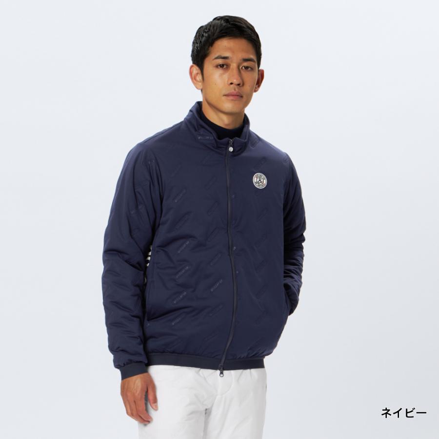 and per se（アンパスィ） ゴルフウェア 中綿ジャケット 秋 冬 中わた