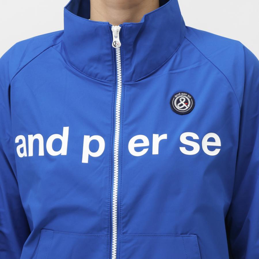 and per se（アンパスィ） レディース ゴルフウェア 中綿ジャケット 秋