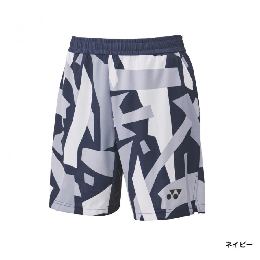 YONEX メンズニットハーフパンツ／ベリークール／ユニ L／数量限定