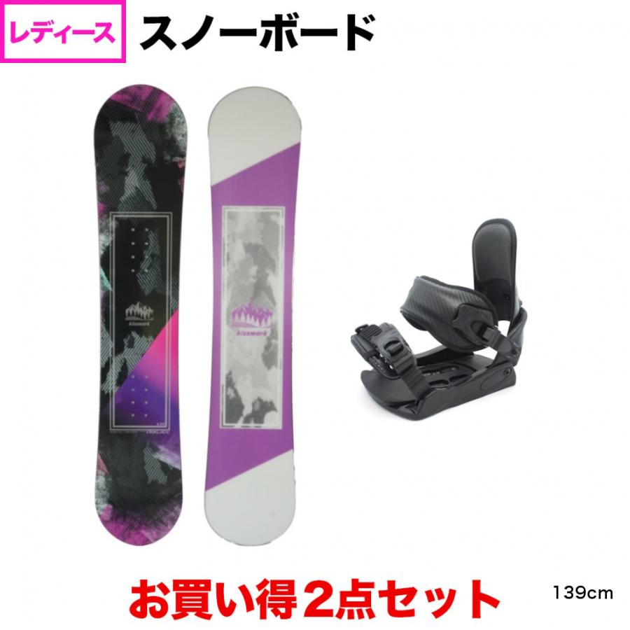 kissmark（キスマーク） PINKLADY ＆ CAUSE BK 板＋ビンディングセット