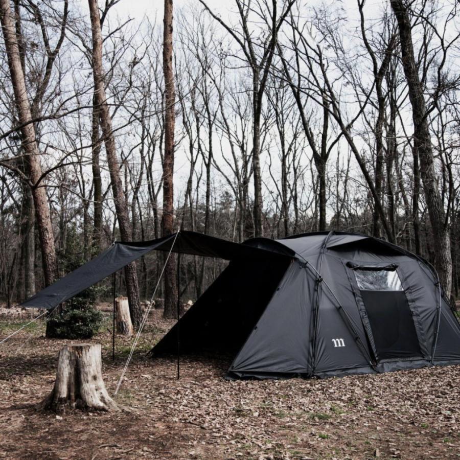 muraco（ムラコ） ZIZ TENT SHELTER BLACK TE0050BK キャンプ ドーム