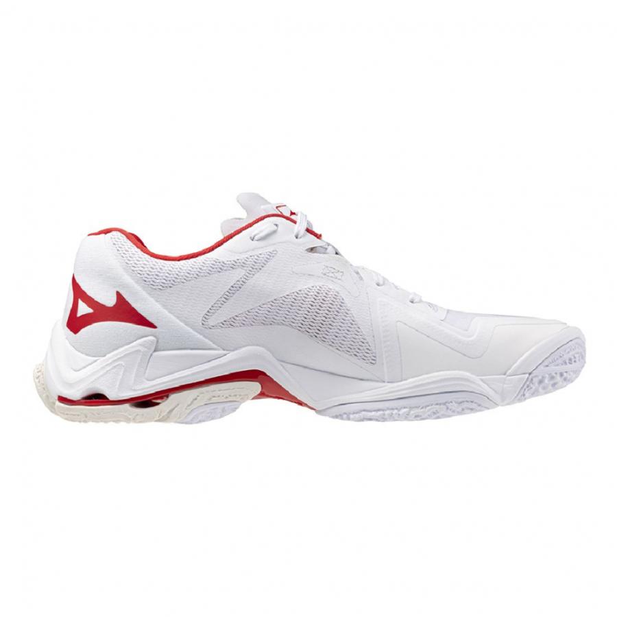 E*z様 Mizuno Wave Lightning Z6 ホワイト/レッド E*z様 Mizuno Wave