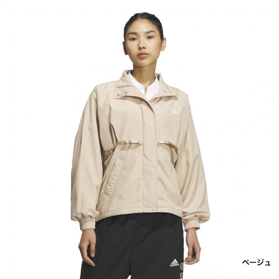 adidas（アディダス） レディース ウインドフルジップ W WORD ウーブン