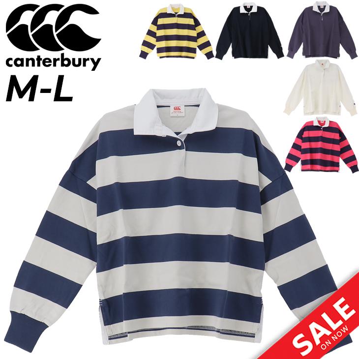カンタベリー（Canterbury） ラガーシャツ 長袖 レディース ボックス
