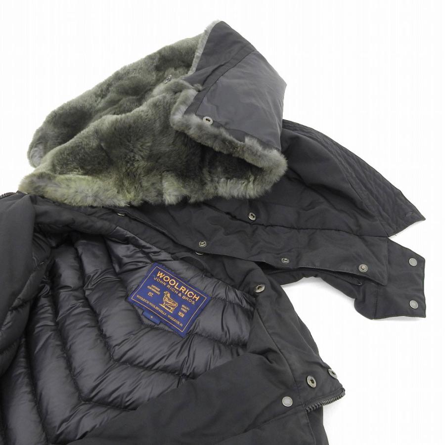 WOOLRICH（ウールリッチ） 美品 現行紺タグ 1502259 ラビット ファー