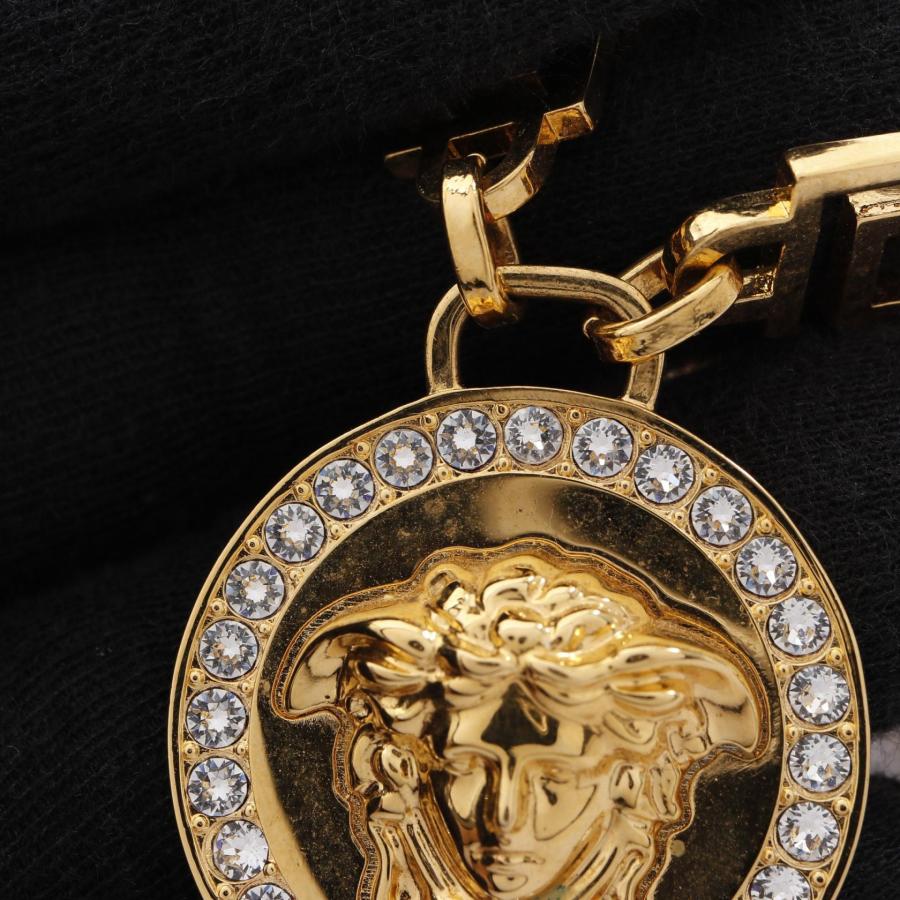 ヴェルサーチ メデューサ グレカ ブランドオフ VERSACE GP（ゴールド