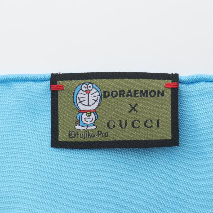 GUCCI（グッチ） × ドラえもん ブランドオフ シルク スカーフ 中古