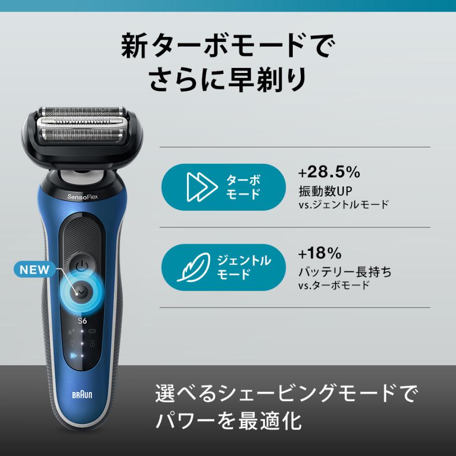 BRAUN（ブラウン） 電動シェーバー 充電式 シリーズ6 62-B7200cc 爆買