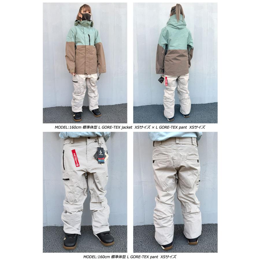 VOLCOM（ボルコム） 24-25 VOLCOM/ボルコム L GORE-TEX pant 着用説明