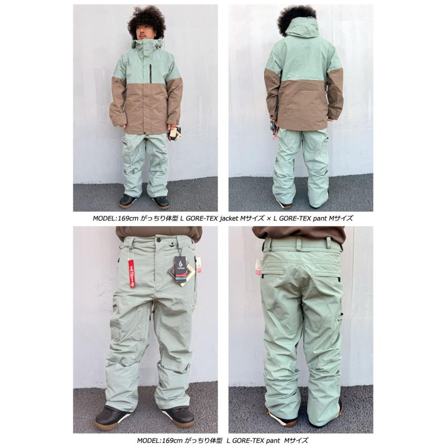 VOLCOM（ボルコム） 24-25 VOLCOM/ボルコム L GORE-TEX pant 着用説明