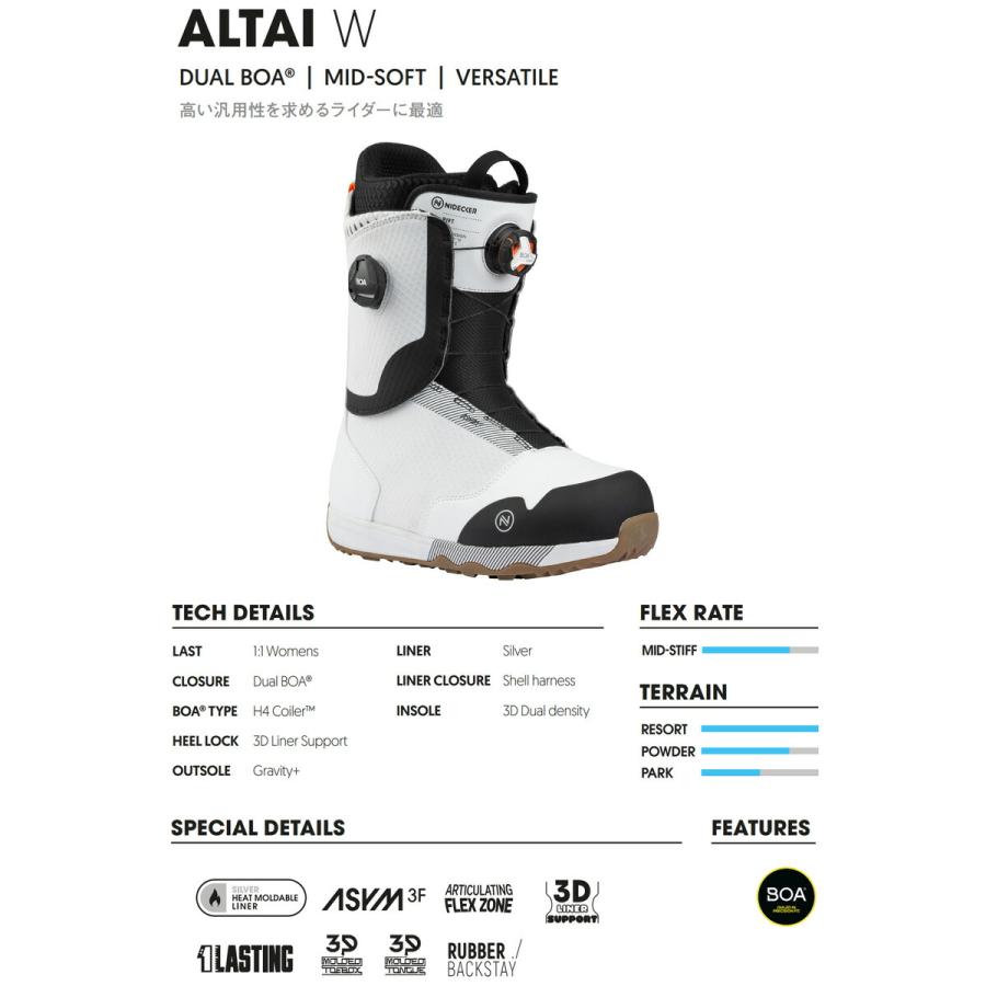 NIDECKER（ナイデッカー） 24-25 NIDECKER/ナイデッカー ALTAI W