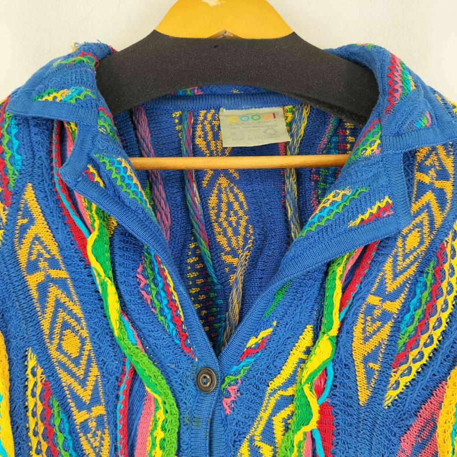 COOGI(クージー) 90S 3Dニットカーディガン メンズ import：M 中古