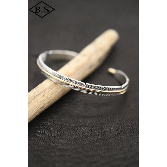Indian Jewelry インディアンジュエリー フェザーバングル ナバホ族
