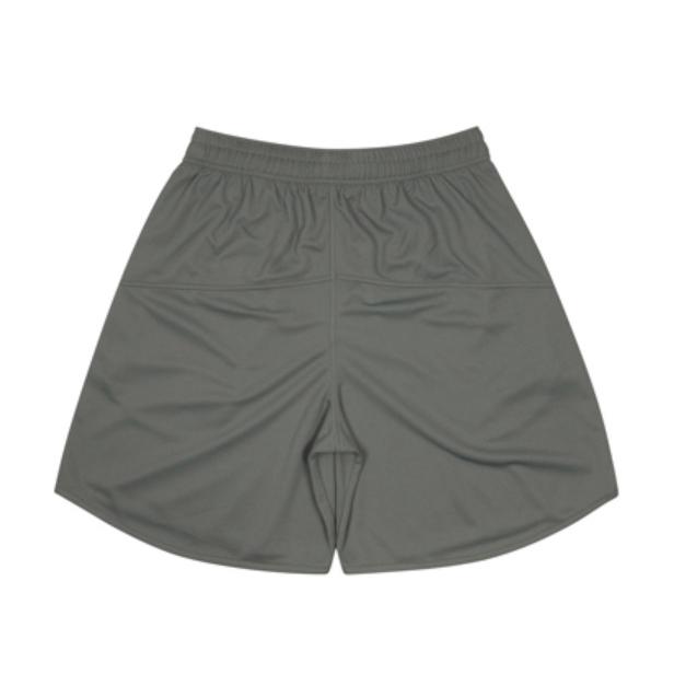 Ballaholic Basic Zip Shorts (charcoal gray/white) ボーラホリック