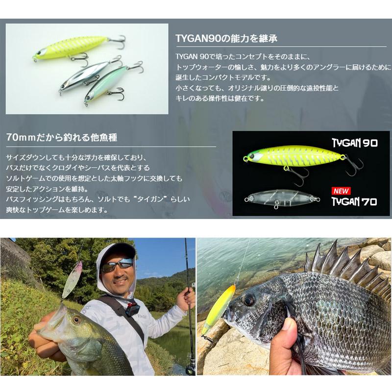 フィッシュマグネット TYGAN タイガン 70 【メール便配送可】 【まとめ