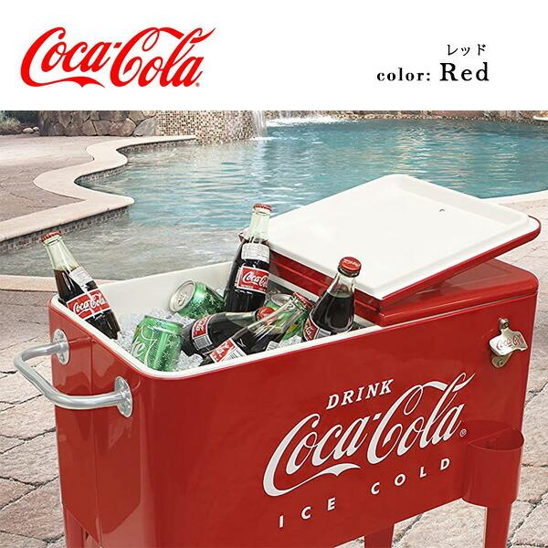 Coca Cola（コカコーラ） レトロ クーラー 60QT 容量約56L 大容量