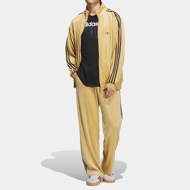adidas アディダスオリジナルス ベッケンバウアー ベロア トラック