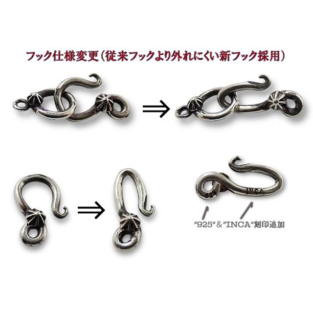 ナバホ ビーズネックレス 燻し無し ハンドメイド シルバー925