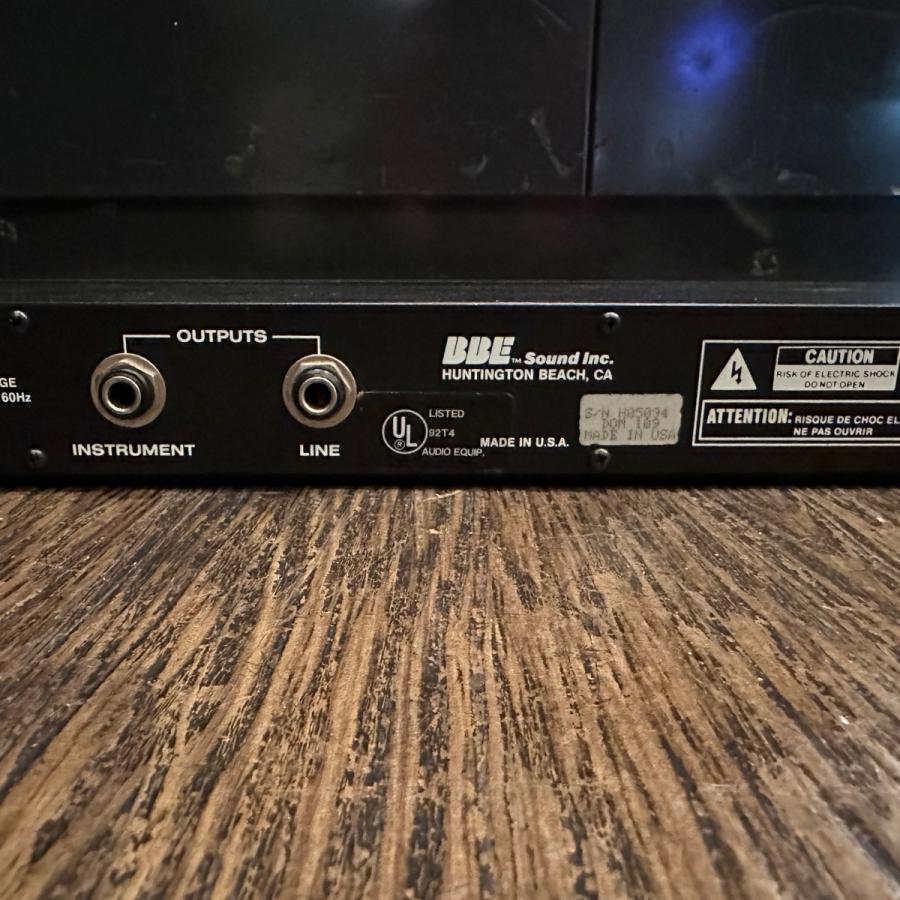BBE Sonic Maximizer 411 PA DTM レコーディング ビービーイー
