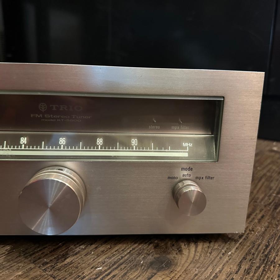 Trio KT-5500 FM チューナー トリオ ラジオ -d713 : GrunSound Yahoo