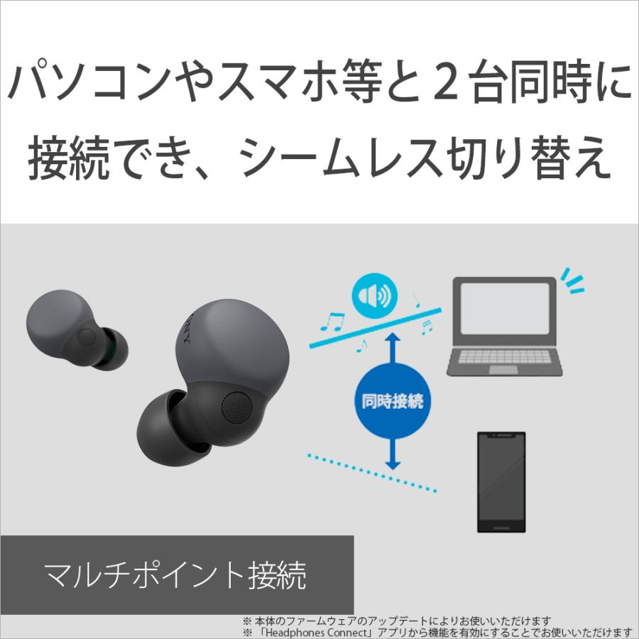 SONY（ソニー） LinkBuds S ブラック WF-LS900N BC ワイヤレスイヤホン