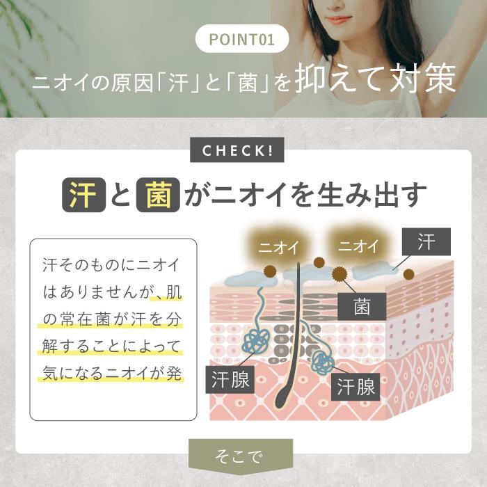 ENAVIS（エナビス） 制汗剤 ワキガ対策 デオドラント 医薬部外品