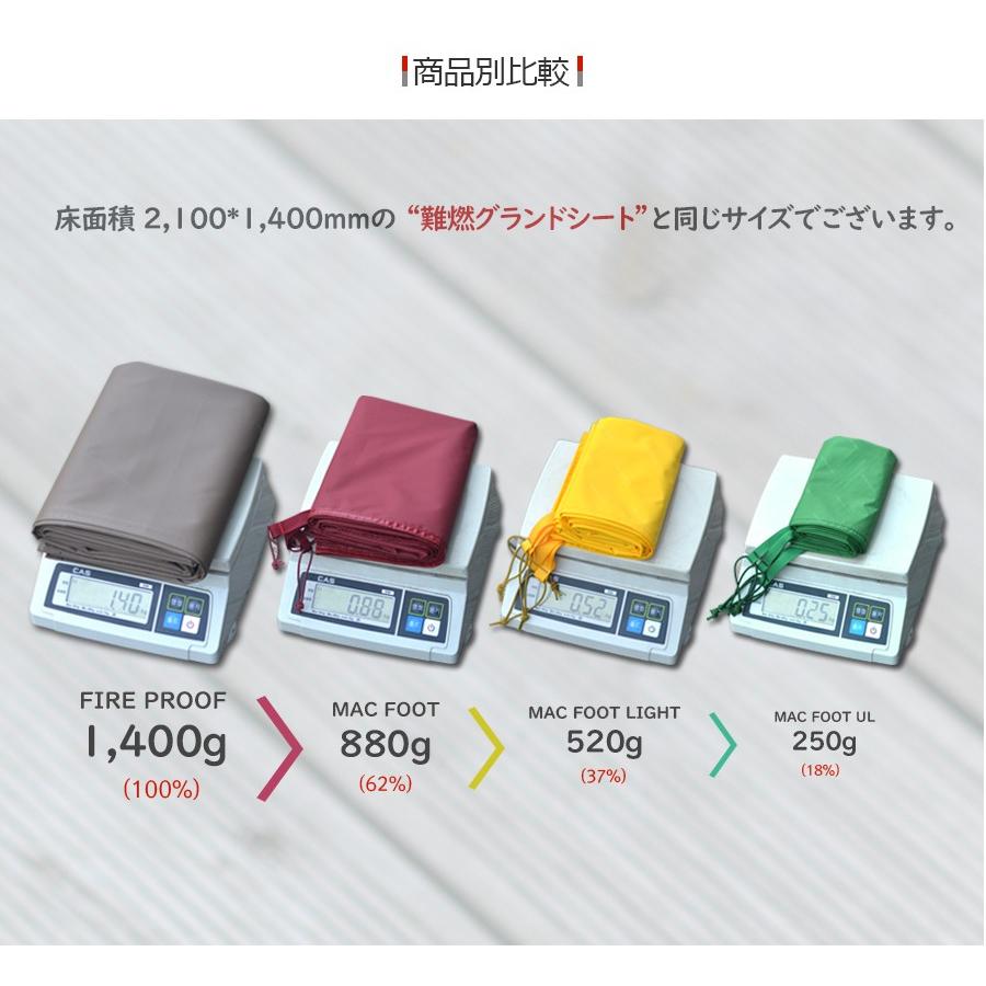 Nordisk アスガルド12.6用 一体型用 グランドシート ハイクオリティ