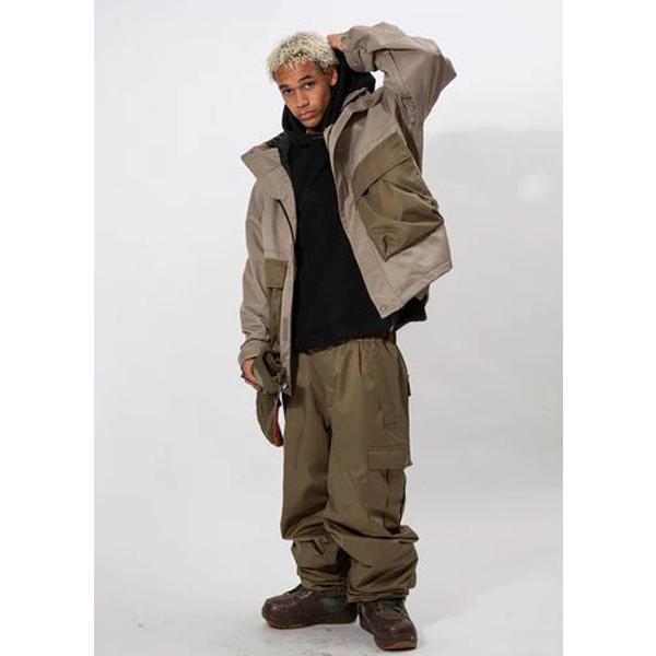 30%off スノーボードウェア UNFRM ユニフォーム メンズ MILITARY