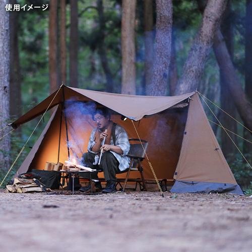 QUICKCAMP（クイックキャンプ） ソロテント 1人用 ポリコットン ツイン
