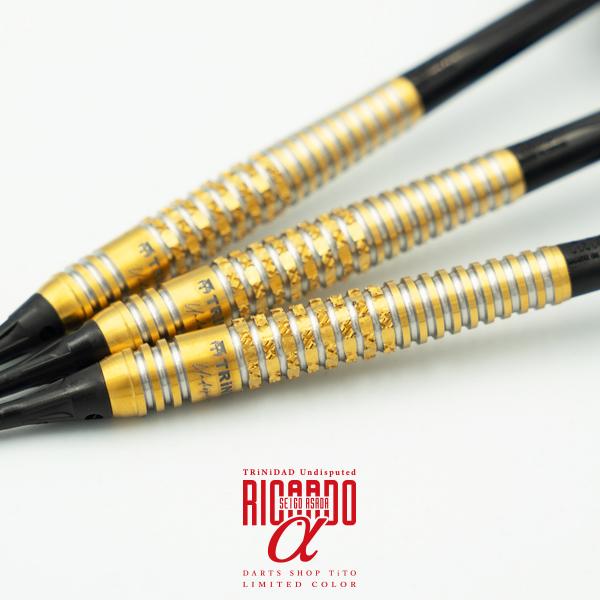 TiTO限定 ダーツ バレル TRiNiDAD Undisputed RICARDO α TiTO Limited