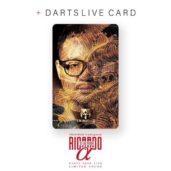 TiTO限定 ダーツ バレル TRiNiDAD Undisputed RICARDO α TiTO Limited