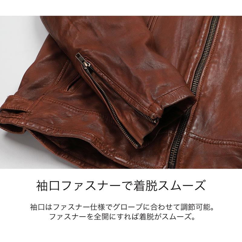 DEGNER（デグナー） レザージャケット メンズ 22WJ-7 革ジャン 秋冬