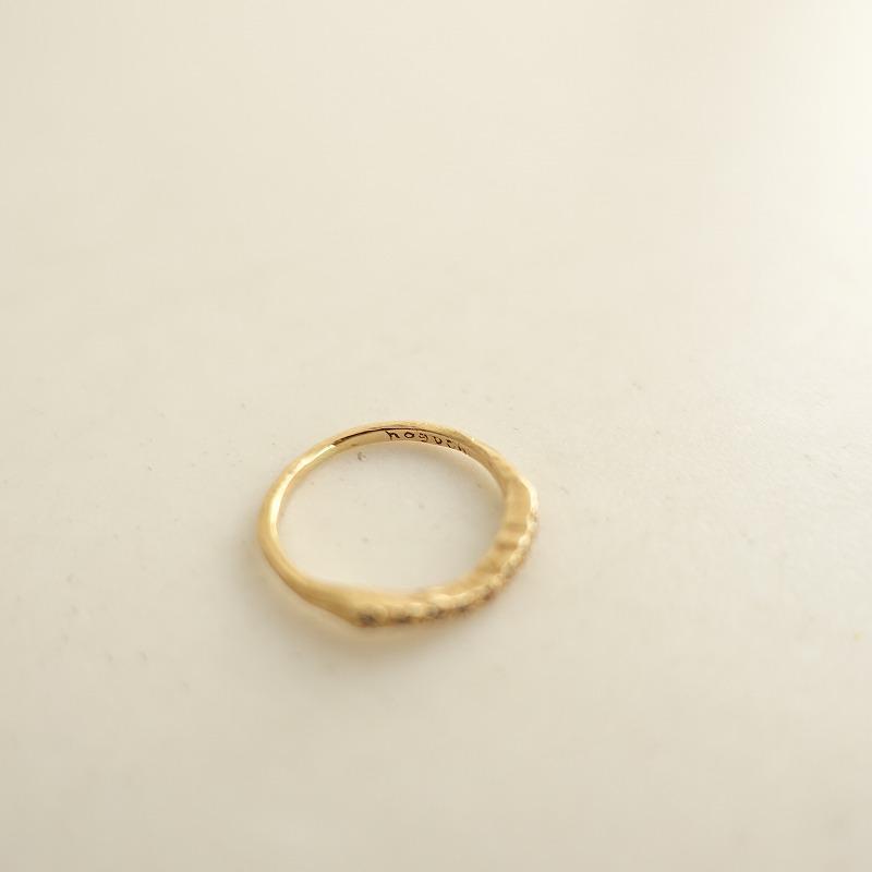 noguchi BIJOUX ノグチ *Melee リング 5号*指輪ダイヤモンドK14