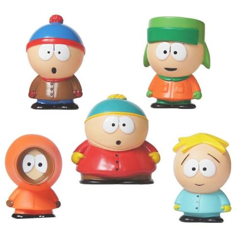 サウスパーク ミニ フィギュア 5体 セット カイル ケニー サウスパーク