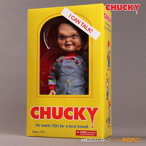 MEZCO チャッキー 人形 トーキング フィギュア チャイルドプレイ 高さ