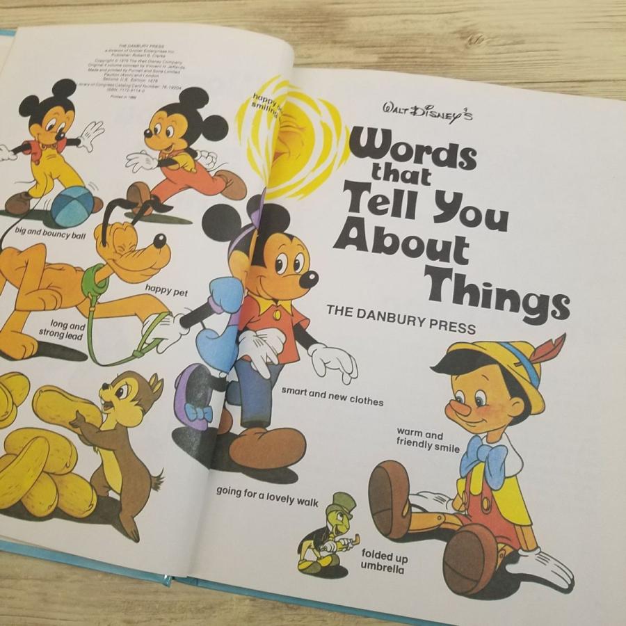 学習絵本[ディズニー ことば絵じてん（伝える言葉） Words that Tell