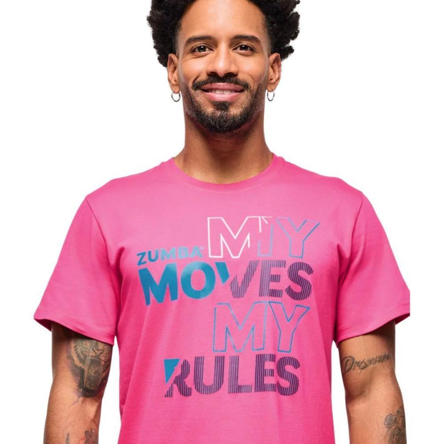 ズンバ（ZUMBA） ロゴ Tシャツ ピンク ユニセックス メンズ レディース