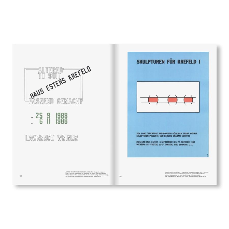 OF & ABOUT POSTERS: THE LAWRENCE WEINER POSTER ARCHIVE (1965-2021