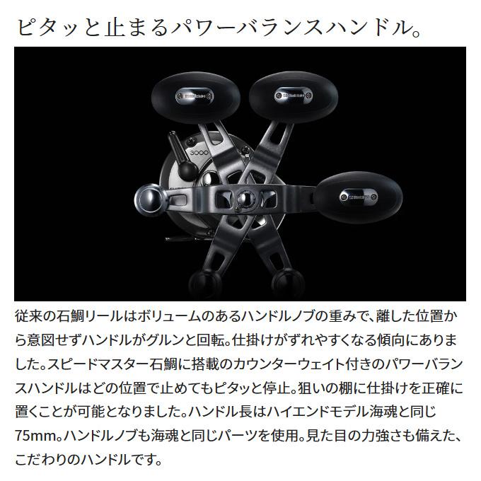 シマノ（SHIMANO） 23 スピードマスター石鯛 3000T 右ハンドル (2023年
