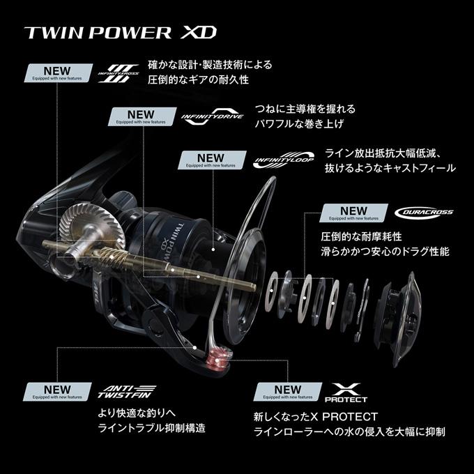 シマノ（SHIMANO） 25 ツインパワー XD C3000XG (2025年モデル